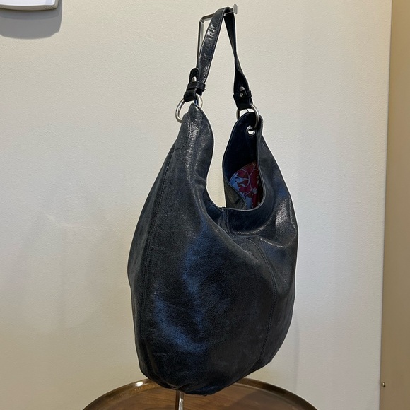 Hobo International Hobo Shoulder Leather Handbag Black EUC - Picture 2 of 16